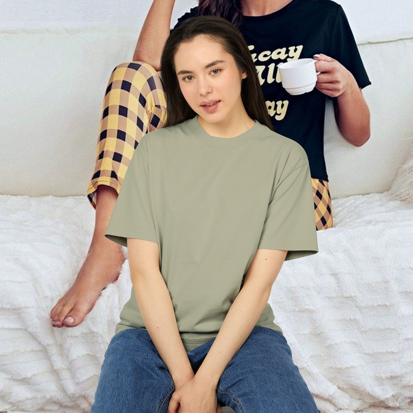 Unisex Heavy Faded Tee_ N7* Series USHFTEE PT2WW015_ Limited Edition Heavy Faded Tee by WesternWaves: