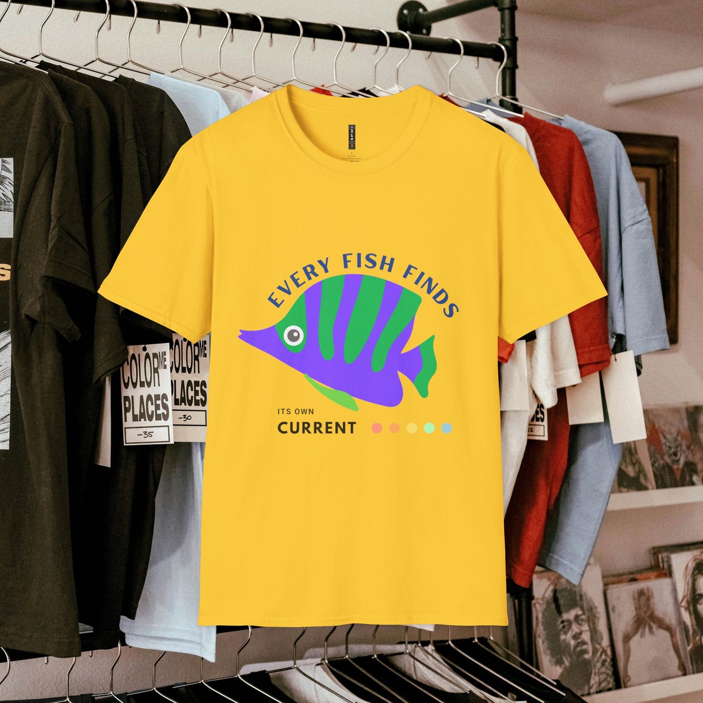 Unisex Softstyle T-Shirt_ N+ Series USSTS FT2WW010_ Limited Edition by WesternWaves: