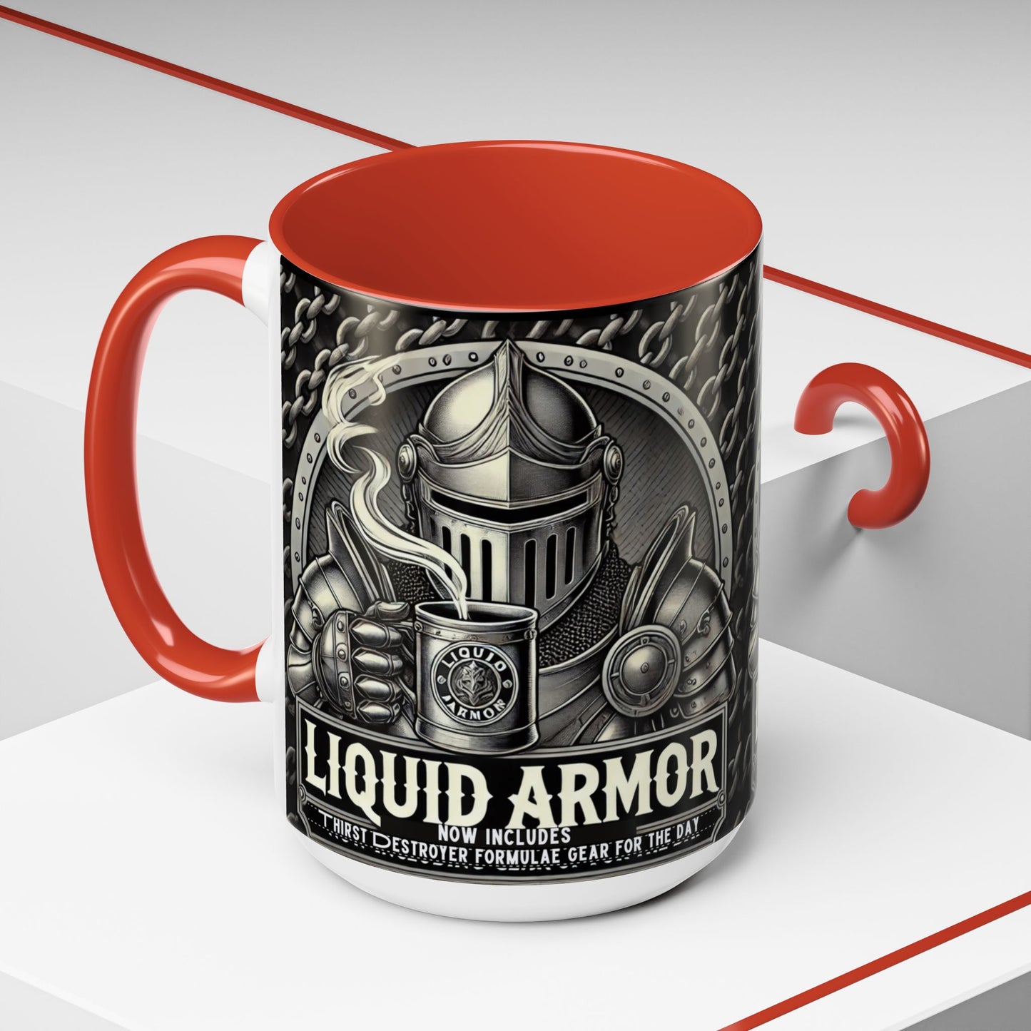 Accent Coffee Mug 11, 15oz_ N3+ Series ACM11OZ PT2WW0002_ Vibrant Limited Edition Design by WesternWaves: