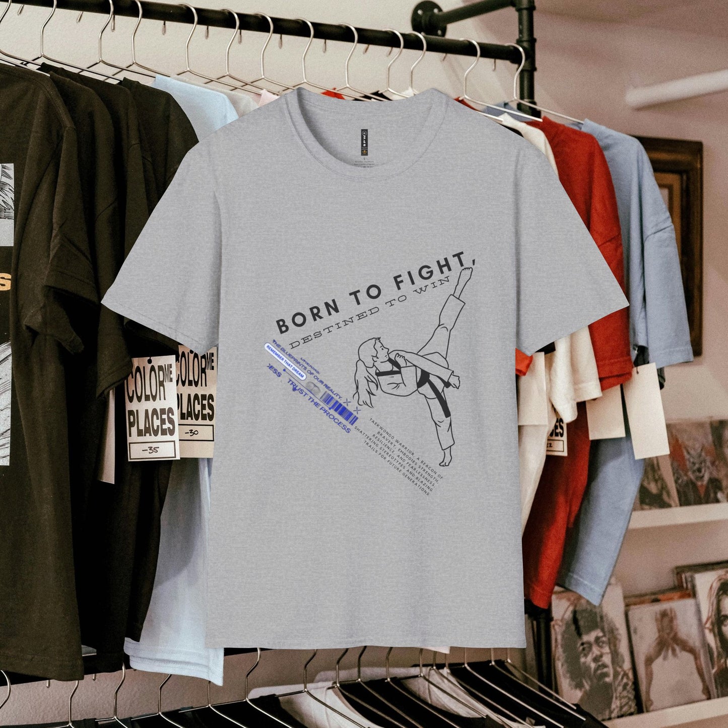 Unisex Softstyle T-Shirt_ N3+ Series USSTS FT2WW004_ Limited Edition by WesternWaves: