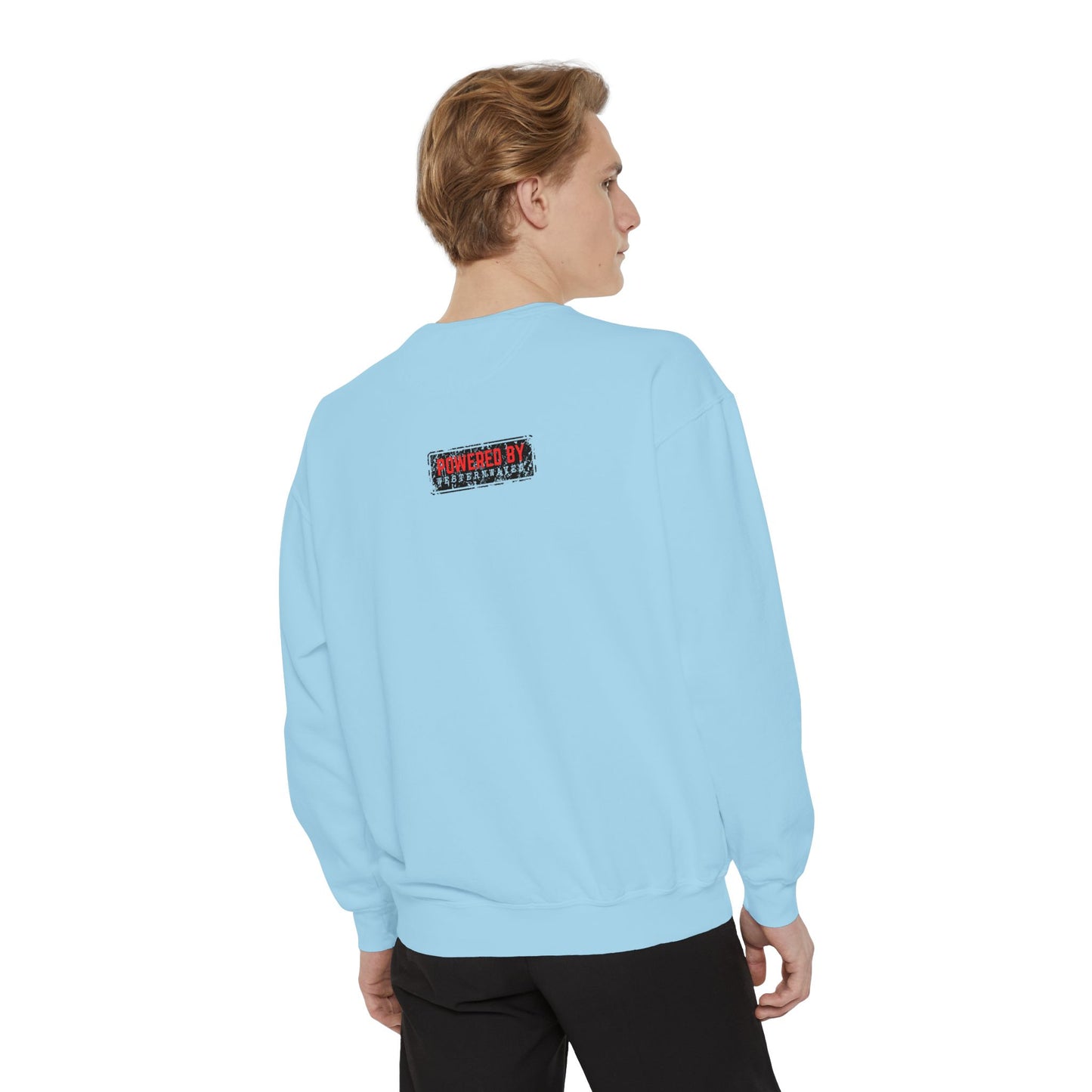 Motivational Unisex Garment-Dyed Sweatshirt, Cozy Pullover, Rise and Shine Apparel, Gift for Her, Inspirational Clothing