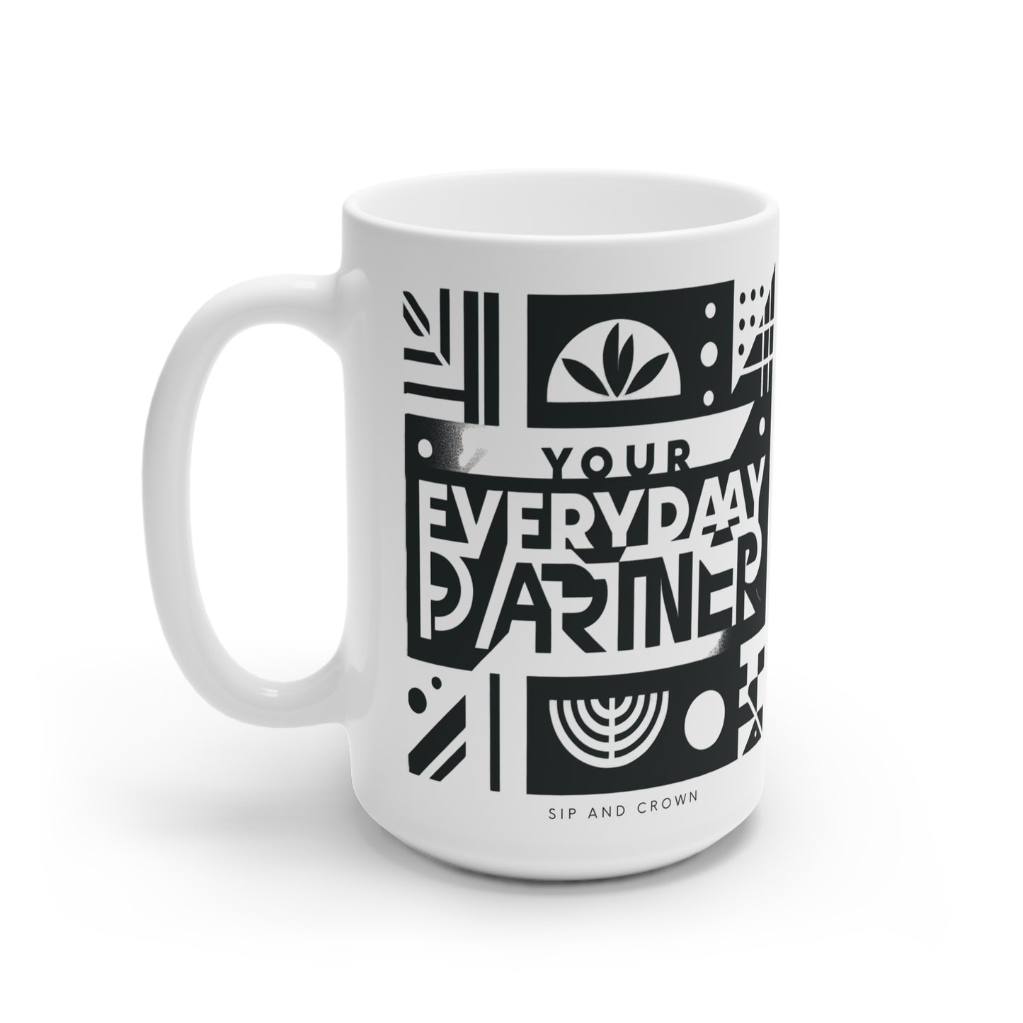 11oz Classic White Ceramic Mug – N2* Series 11OZMUG PT2WW002_ Limited Edition Unparalleled Functionality by Westernwaves: