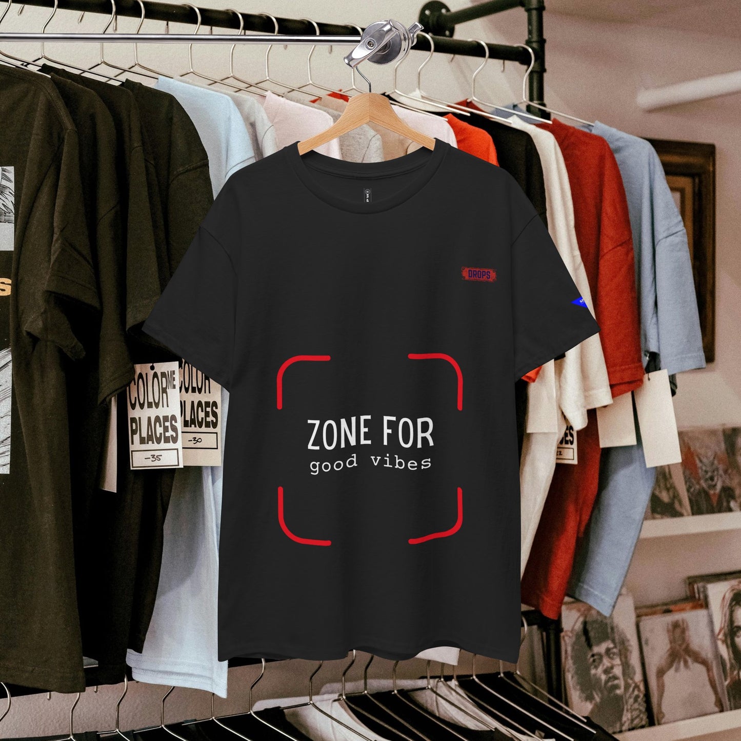 Unisex Heavy Cotton Tee_ 20 July 2025_ Limited Edition Unique Summer Wear_ by WesternWaves: