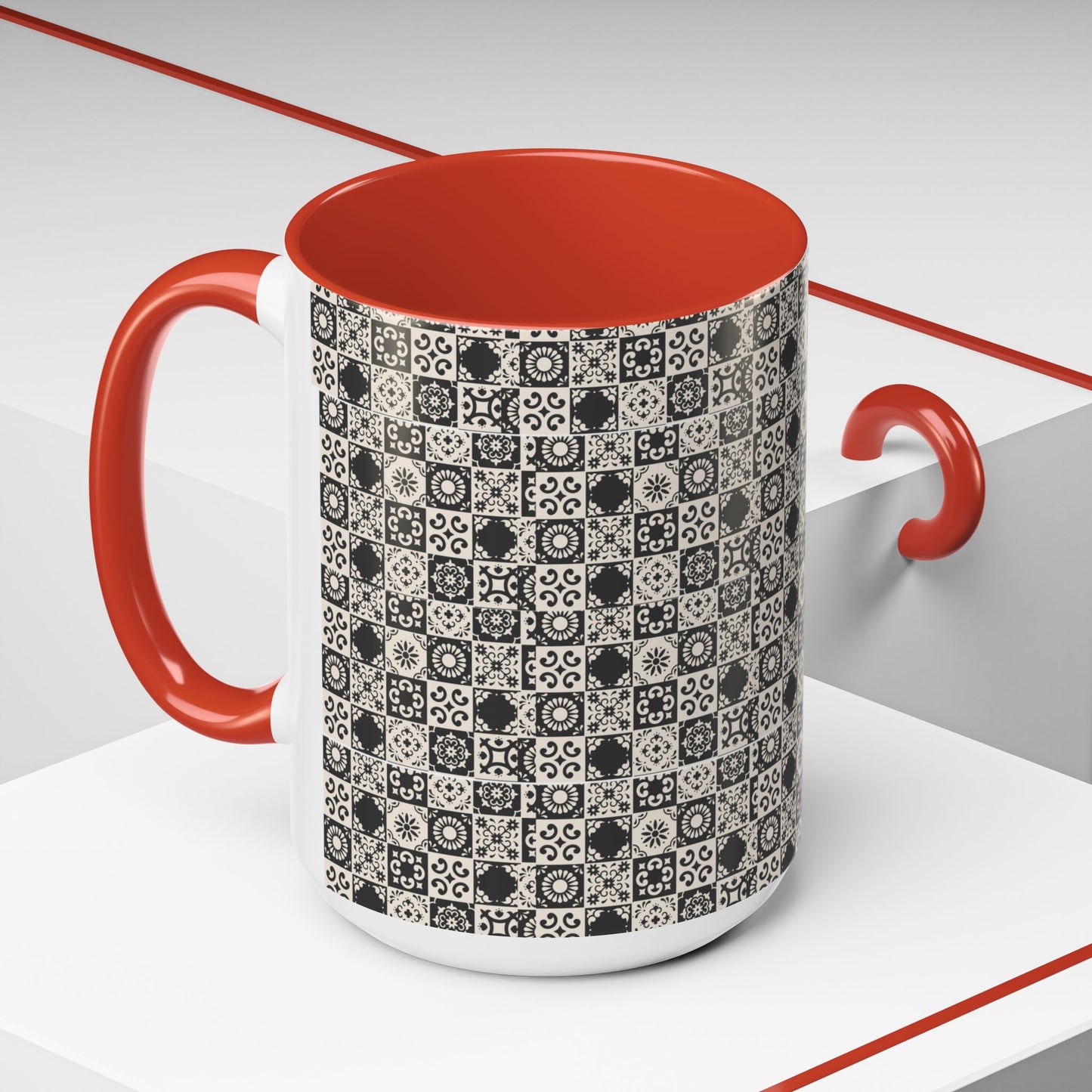 11oz Accent Mug_ N2 Series 11OZACM PT2WW001_ Limited Edition Perfect Blend of Style by WesternWaves: