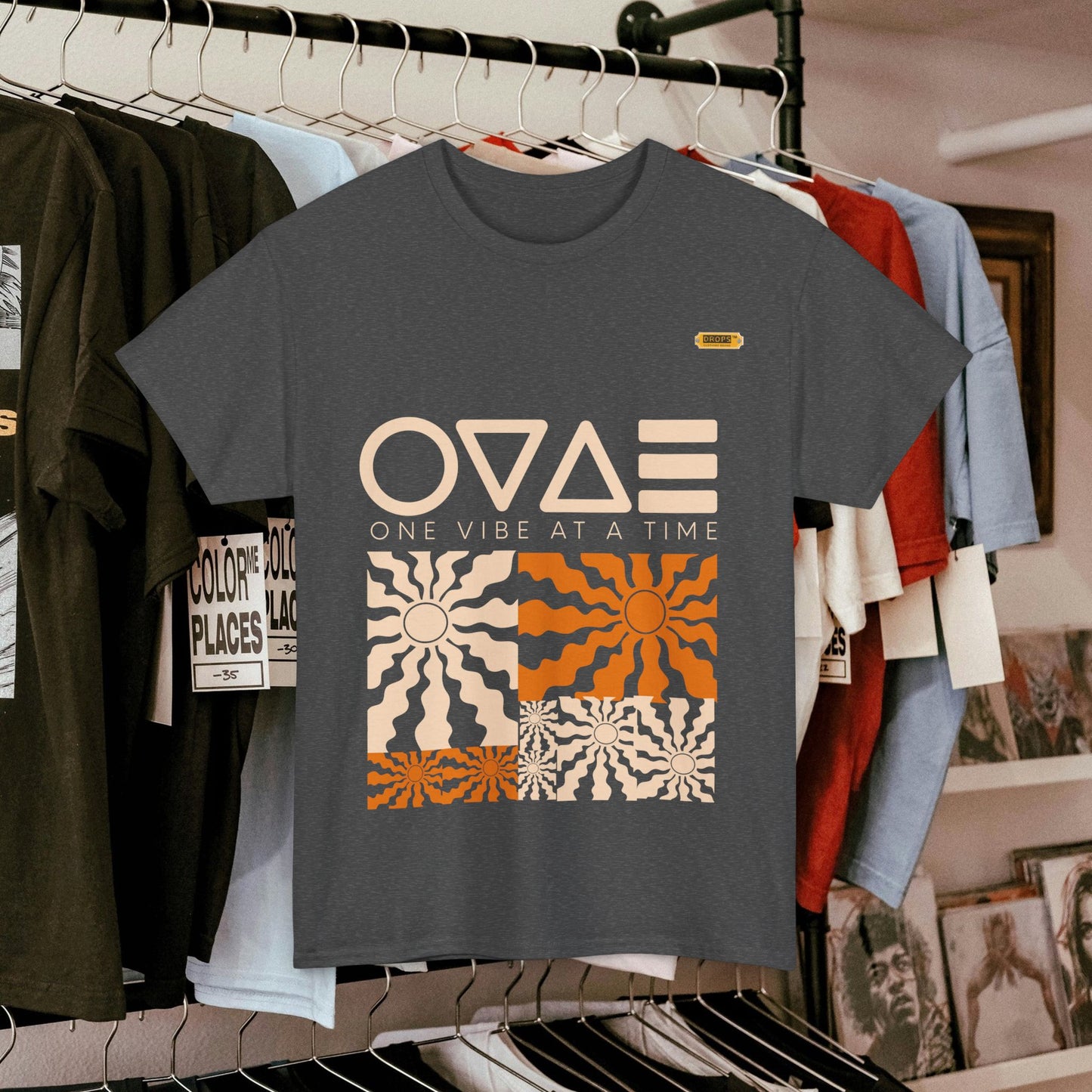Unisex Heavy Cotton Tee_ Series N7* USHCTEE PT2WW003_ Limited Edition Heavy Cotton Tee by WesternWaves: