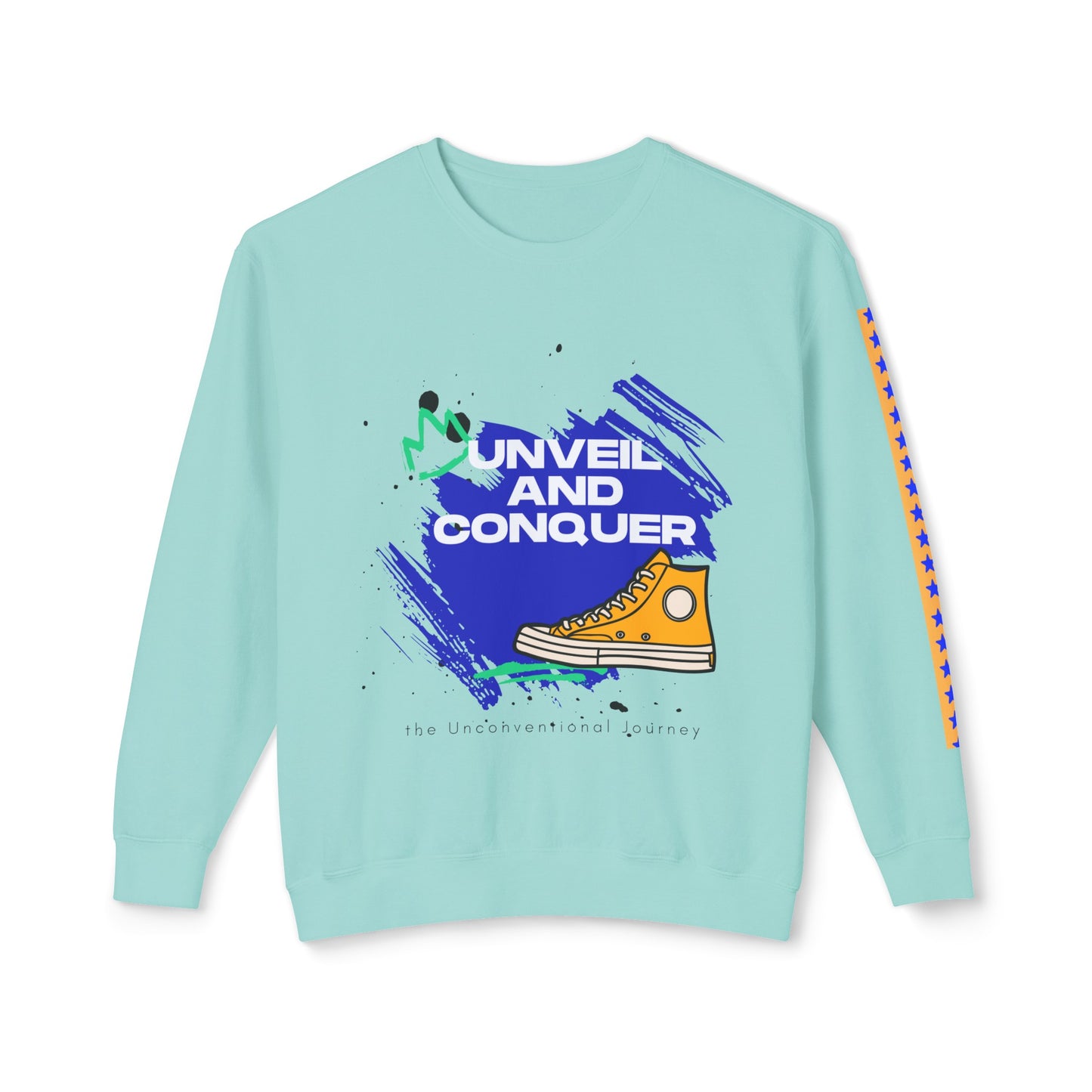 Unisex Lightweight Crewneck Sweatshirt_ N2+ Series ULWCSS PT2WW003_ Limited Edition Unparalleled Quality by WesternWaves: