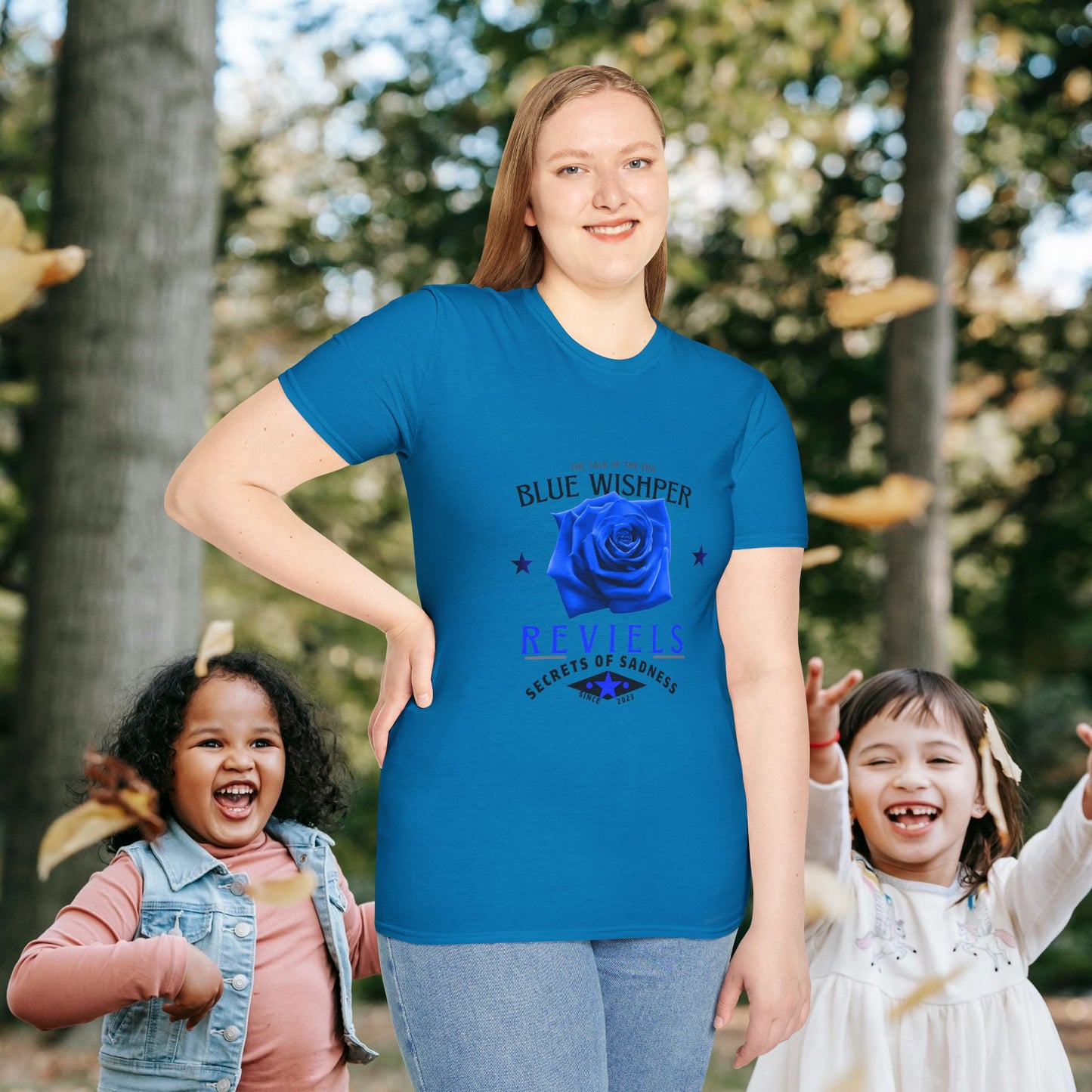 Unisex Softstyle T-Shirt_ N3+ Series USSTS FT2WW005_ Limited Edition Redefines & Relaxation by WesternWaves: