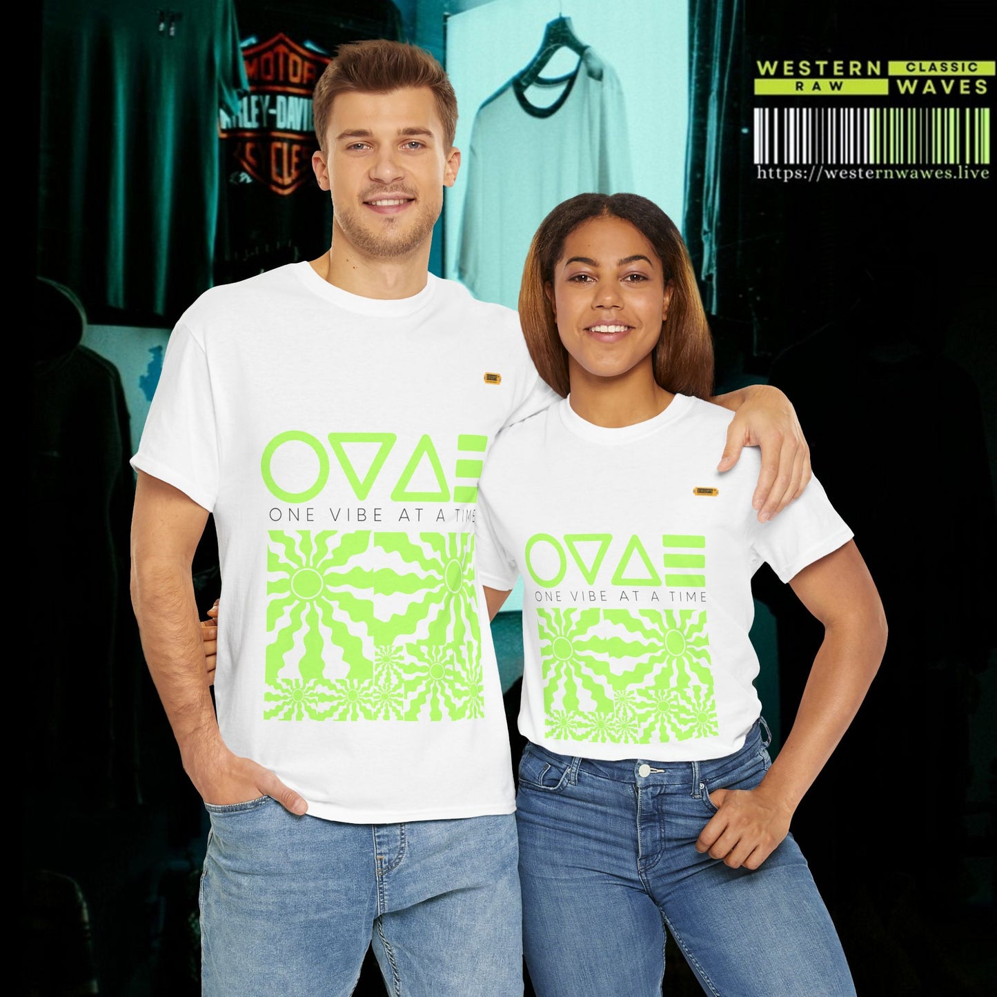 Unisex Heavy Cotton Tee_ Series N7* USHCTEE PT2WW003_ Limited Edition Heavy Cotton Tee by WesternWaves: