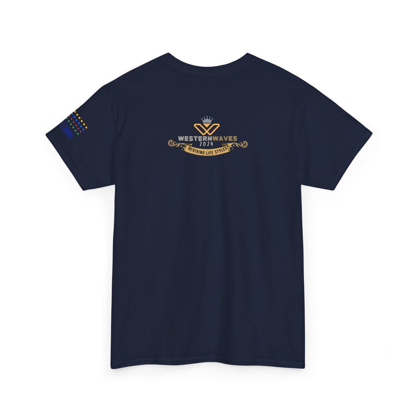Unisex Heavy Cotton Tee_ Crafted from premium 100% cotton_ N+ Series UHCT PT2WV002_ Limited Edition by WesternWaves: