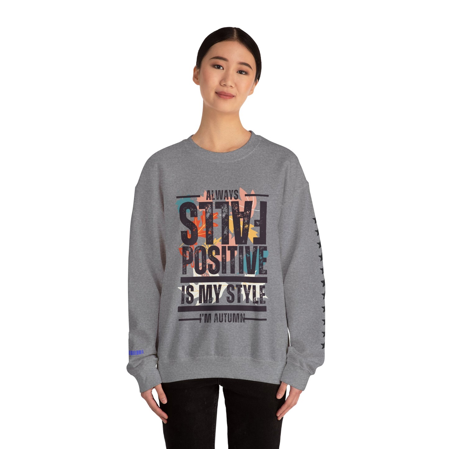 Unisex Heavy Blend™ Crewneck Sweatshirt_ N2+ Series UHBCSS PT2WW027_ Limited Edition Pure Luxury By WesternWaves: