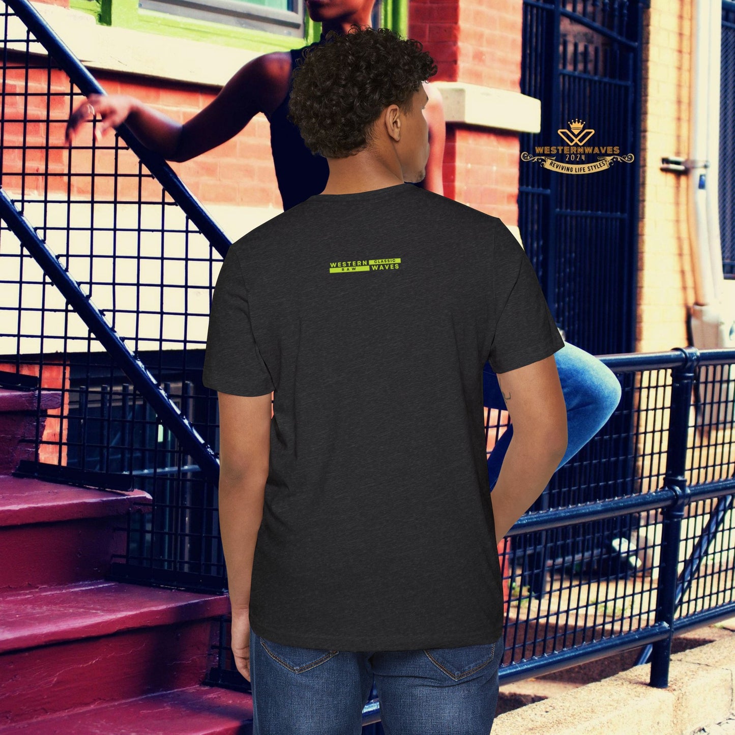 Eco-Friendly Unisex T-Shirt_ N7* Series ECOFUSTS PT2WW001_ Limited Edition Eco-Friendly T-Shirt by WesternWaves: