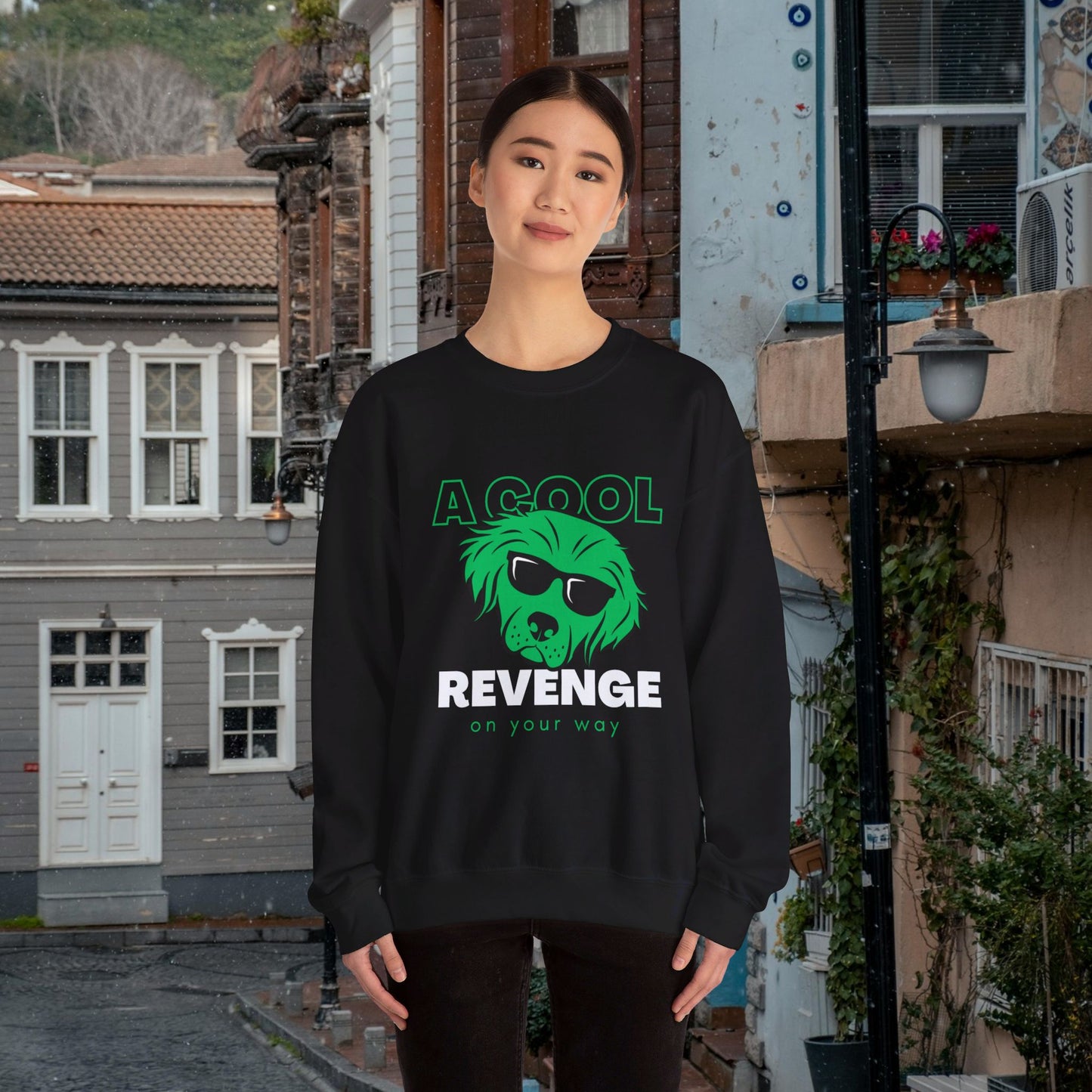 Unisex Heavy Blend™ Crewneck Sweatshirt_ N2+ Series UHBCSS PT2WW024_ Limited Edition Pure Luxury for Every Occasion by WesternWaves: