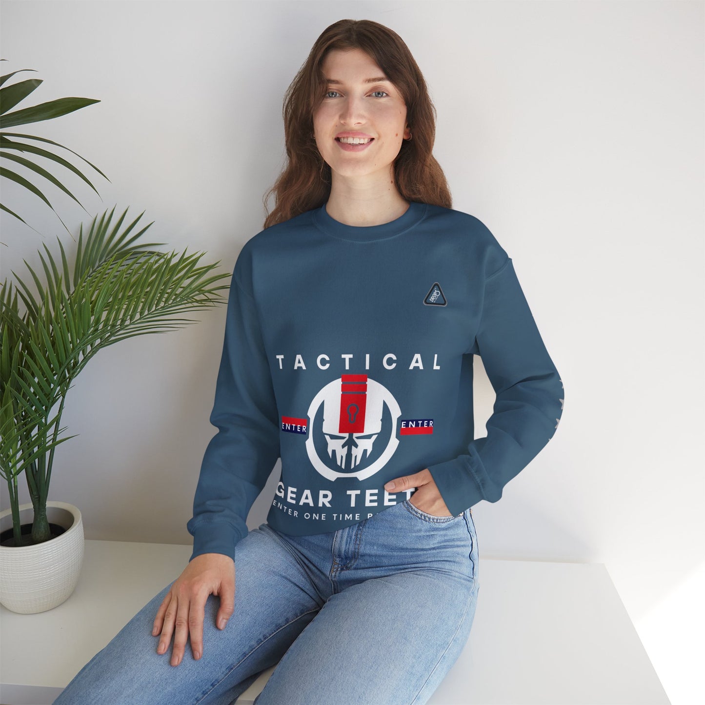 Unisex Heavy Blend™ Crewneck Sweatshirt_ N2 Series UHBCSS PT2WW005_ Limited Edition by WesternWaves: