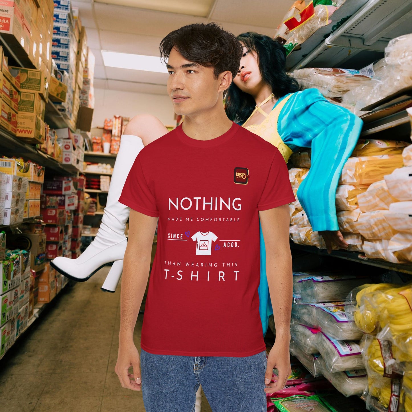 Comfort Graphic Tee_ N7+ Series CGTEE PT2WW001_ Limited Edition by WesternWaves: