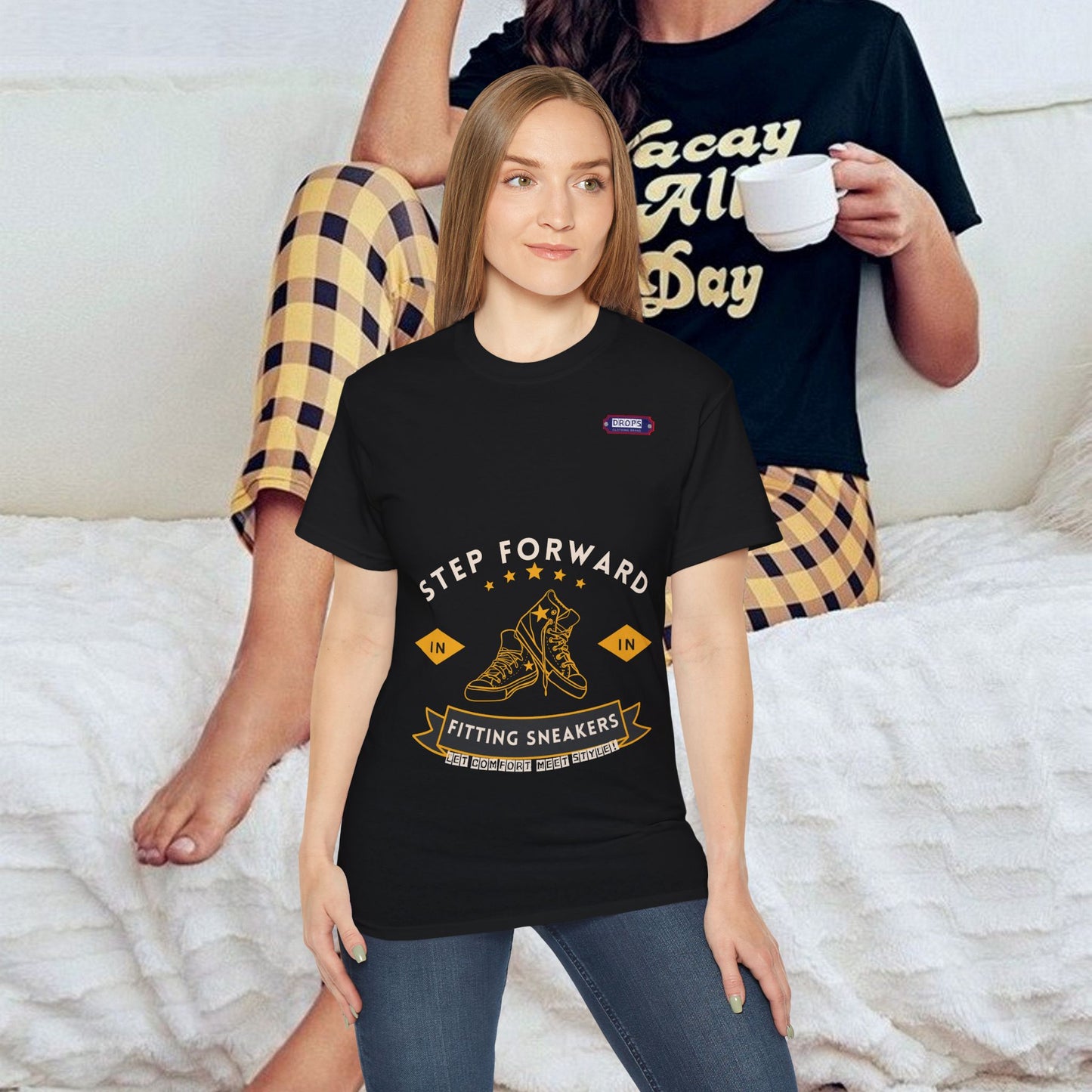 Unisex Ultra Cotton Tee_ Classic Comfort Unleashed_ N2* Series USUCTEE PT2WW011_ Limited Edition Maximum Comfort & Style by WesternWaves: