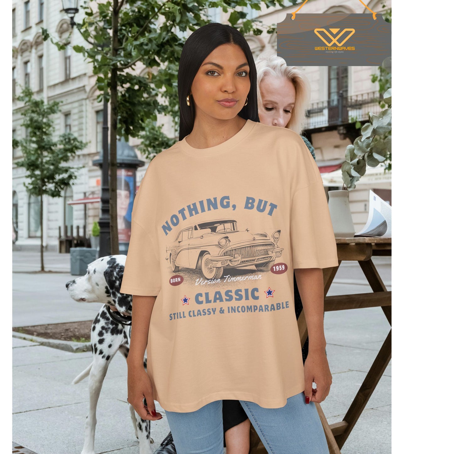 Unisex Ultra Heavy Cotton Box Tee_ N3+ Series USUHCBTEE PT2WW001_ Limited Edition Soft & Durable Feel by WesternWaves: