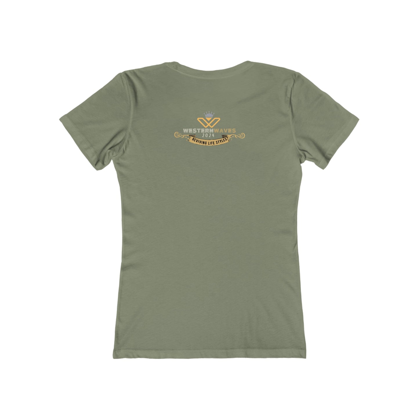 Boyfriend Tee for Women_ N2+ Series BFT4W PT2WW002_Next Level Limited Edition By WesternWaves: