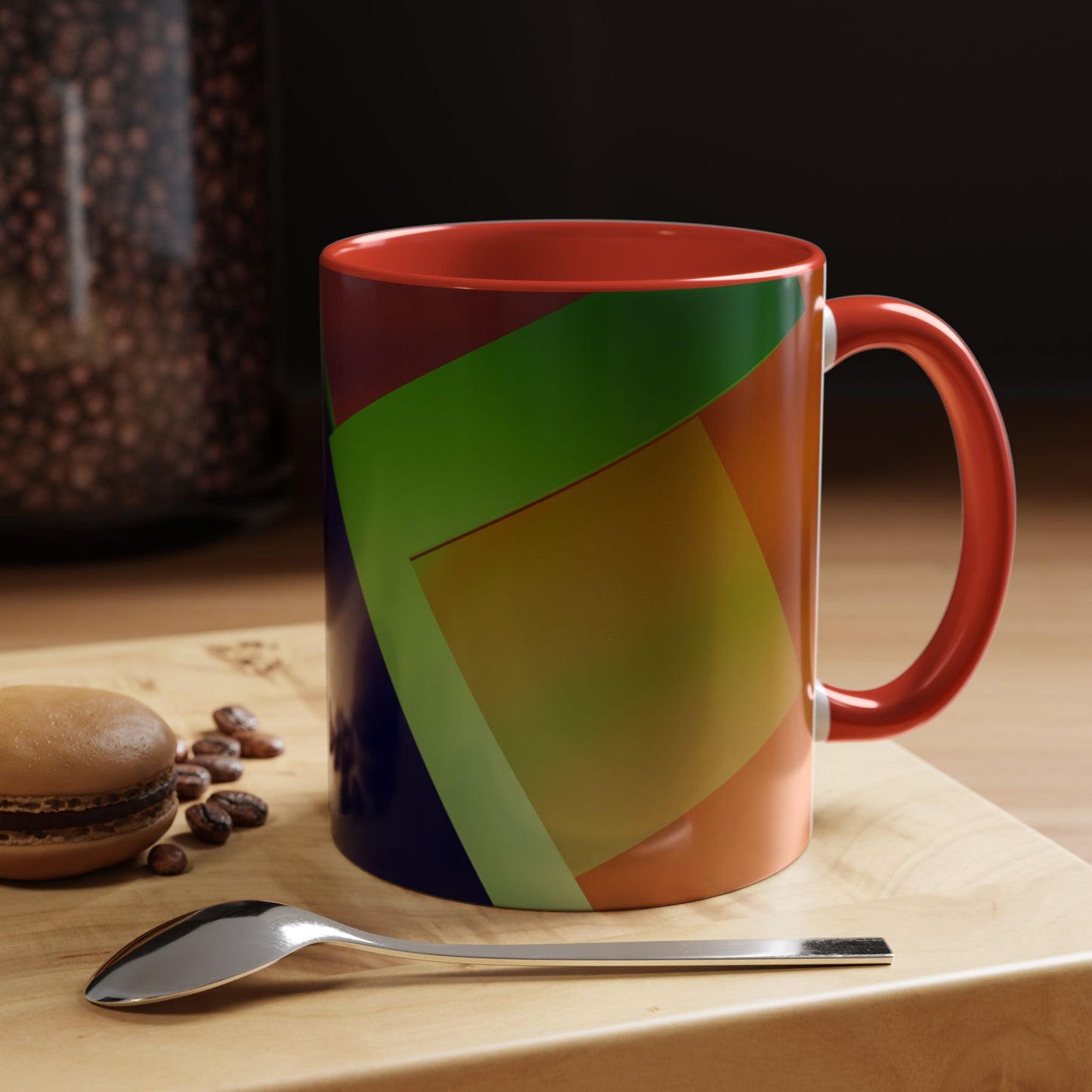 Accent Coffee Mug 11, 15oz_ N3+ Series ACM11OZ PT2WW018_ Limited Edition Perfect Blend of Style by WesternWaves: