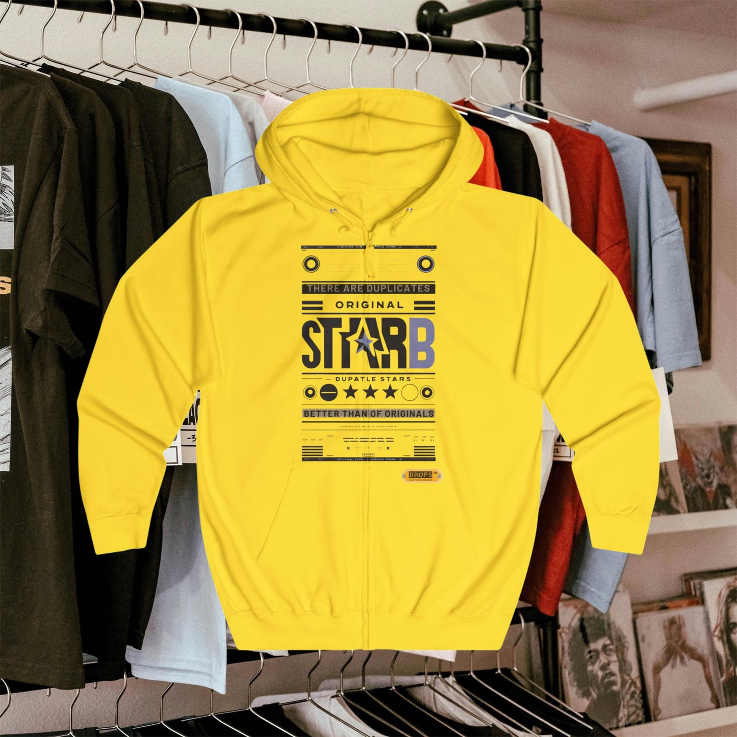 Unisex Full Zip Hoodie_ 22 June 2025_ Limited Edition, Casual Wear in Street Style by WesternWaves: