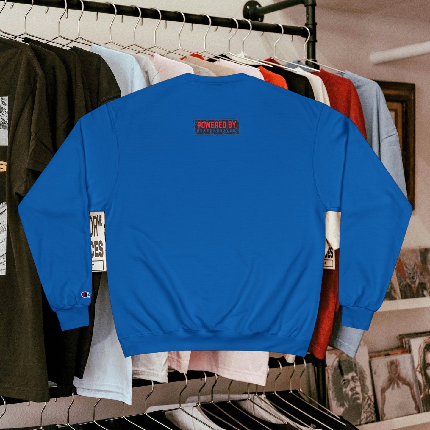 Champion Sweatshirt_ 28 June 2025_ Limited Edition Cozy Streetwear by WesternWaves: