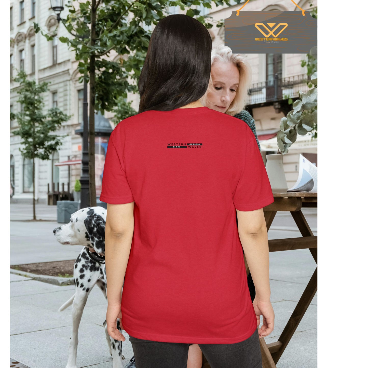 Unisex CVC Jersey T-shirt_ 16 June 2025_ Limited Edition Casual Fashion by WesternWaves: