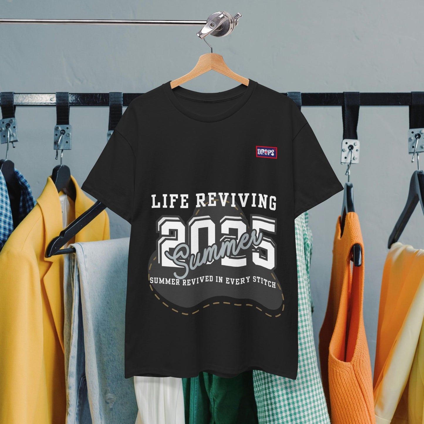 Unisex Heavy Cotton Tee_ Series N7* USHCTEE PT2WW001_ Limited Edition Heavy Cotton Tee by WesternWaves:
