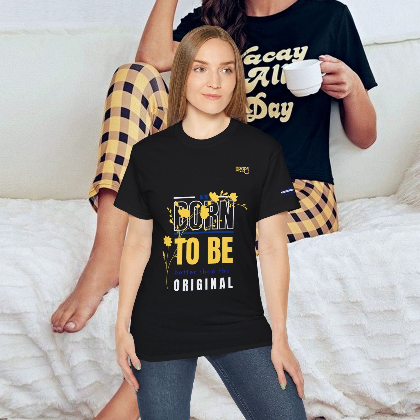 Unisex Ultra Cotton Tee_ Classic Comfort Unleashed_ N2 Series USUCTEE PT2WW002_ Limited Edition Maximum Comfort & Style by WesternWaves: