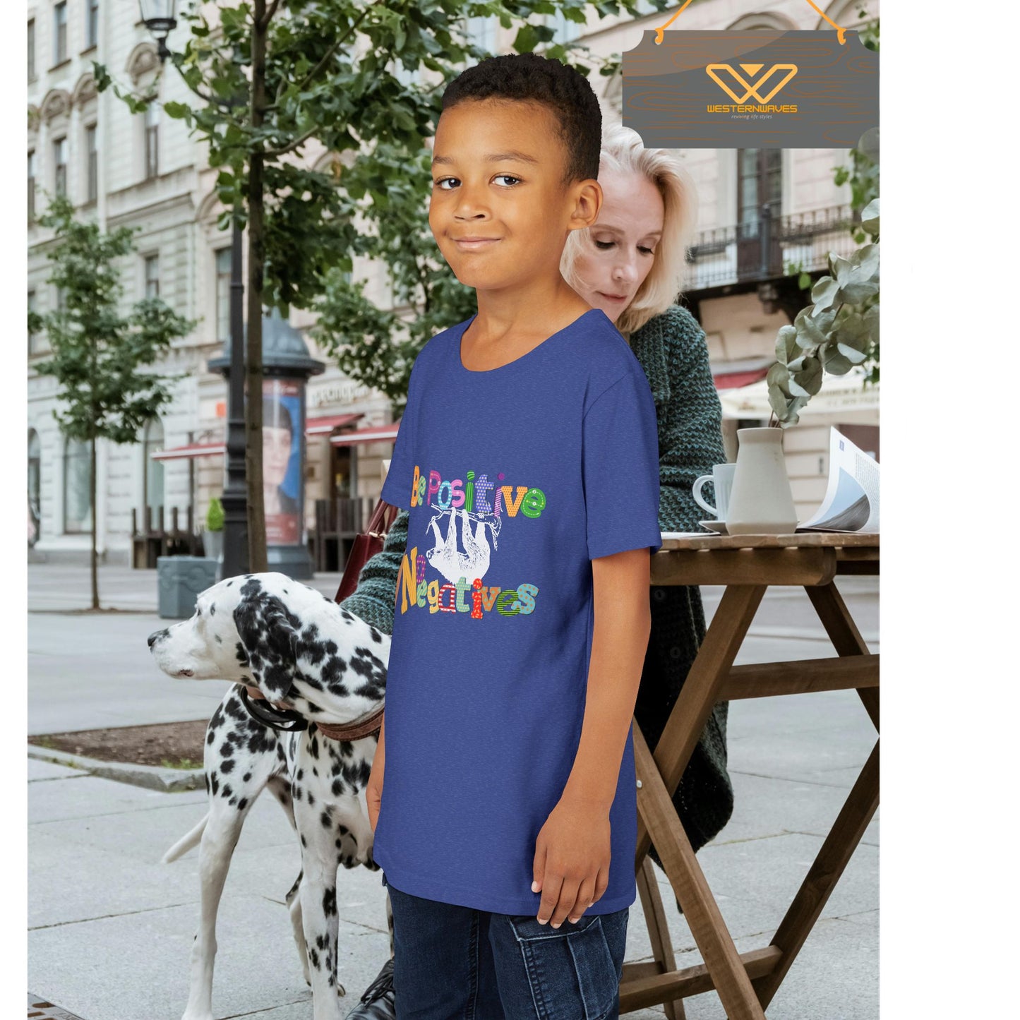 Youth Short Sleeve Tee_ N2 Series YSST PT2WW003_ Limited Edition Utmost Comfort by WesternWaves: