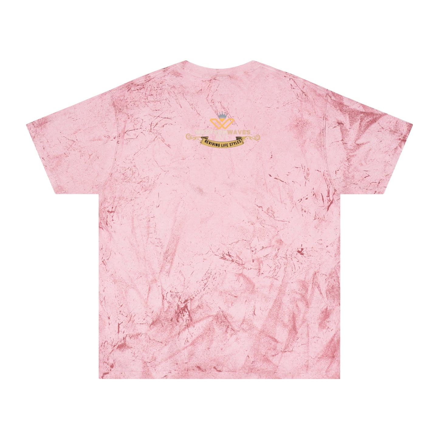 Unisex Color Blast T-Shirt_ N+ Series USCBTS PT2WW001_ Limited Edition by WesternWaves: