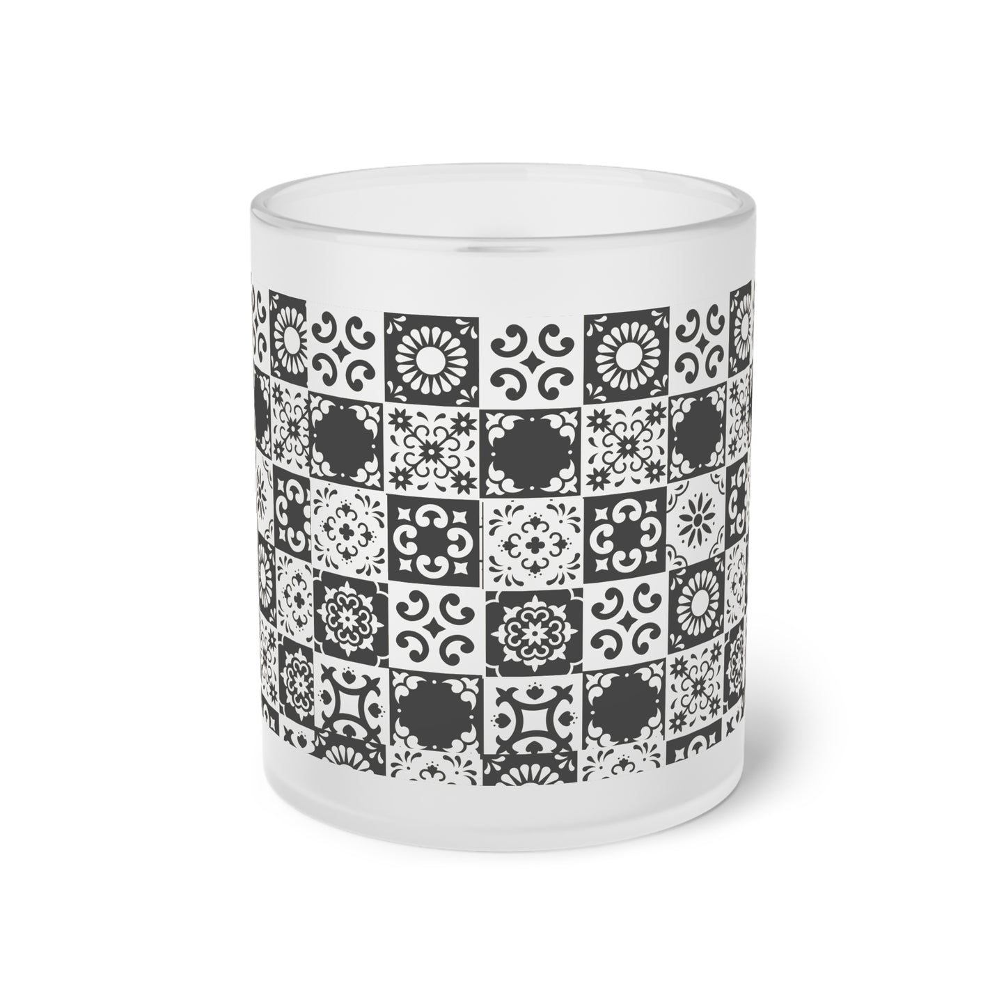 Frosted Glass Mug_ N+ Series FGM PT2WW012_ Limited Edition product by WesternWaves