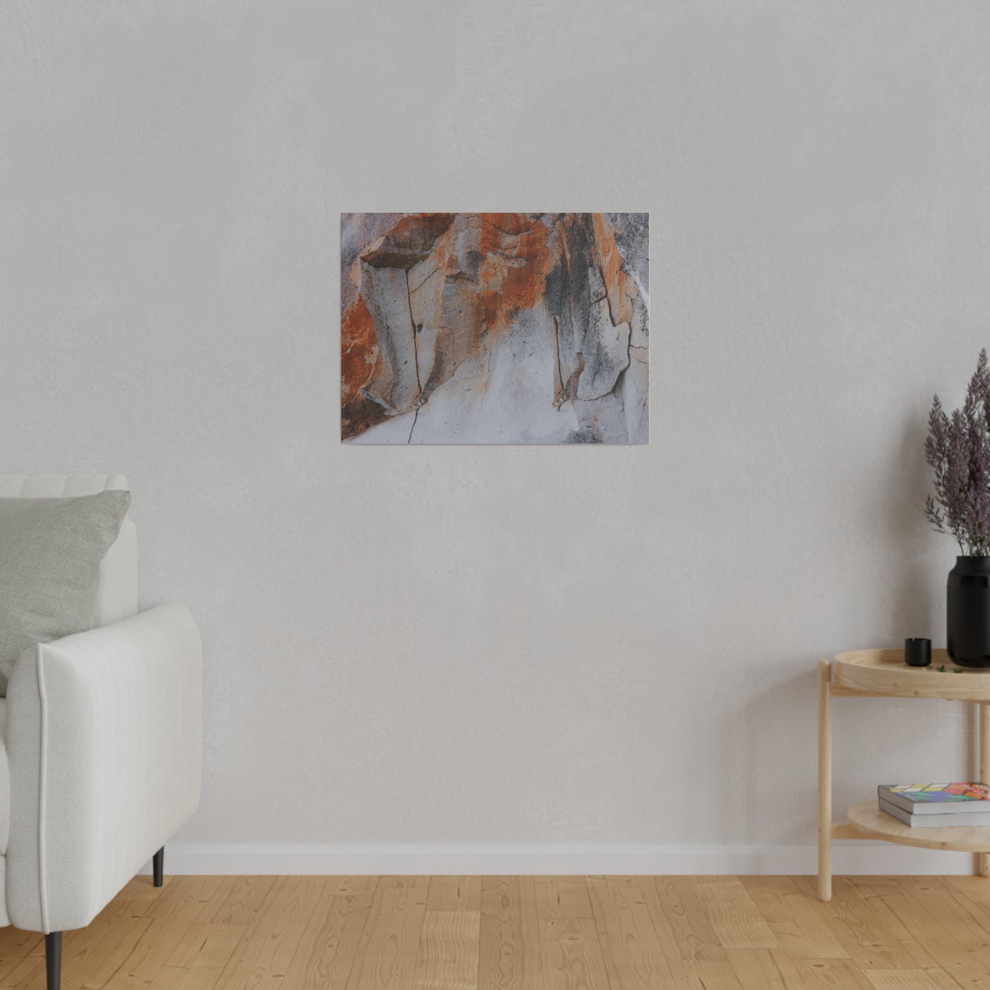Matte Canvas, Stretched, 0.75"_ N+ Series MCS0.75 PT2WW001_ Limited Edition Creative Style by WesternWaves: