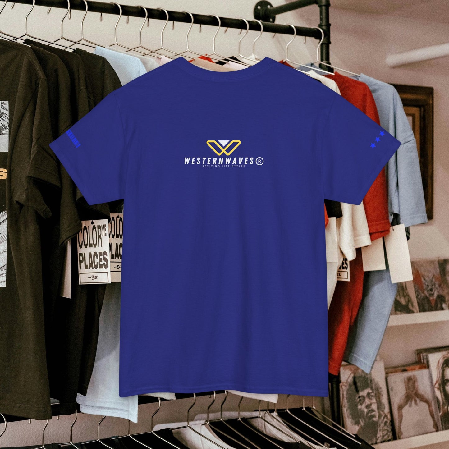 Unisex Heavy Cotton Tee_ Crafted from premium 100% cotton_ N2+ Series UHCT PT2WW010_ Limited Edition Maximum Comfort by
