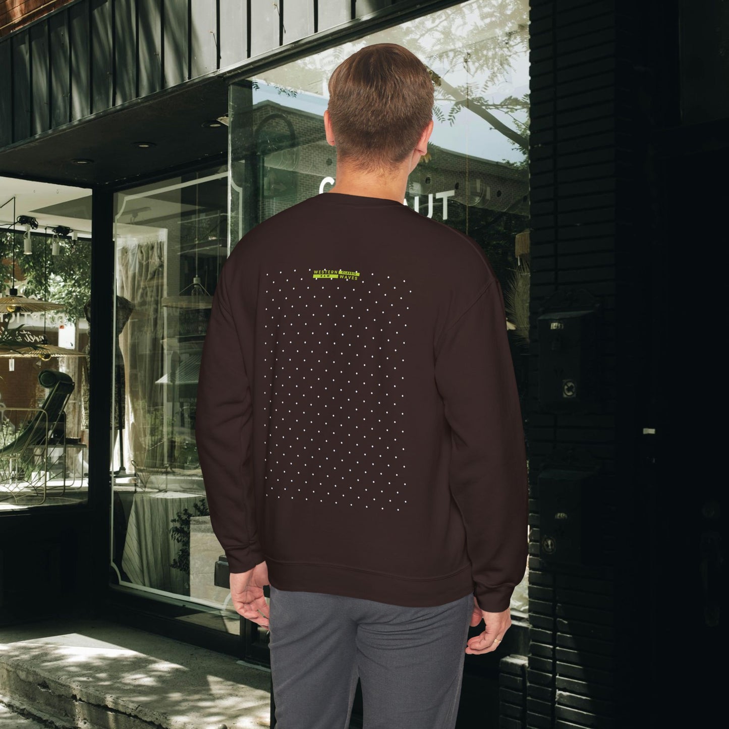 Unisex Heavy Blend™ Crewneck Sweatshirt_ N2 Series UHBCSS PT2WW019_ Limited Edition Pure Luxury By WesternWaves: