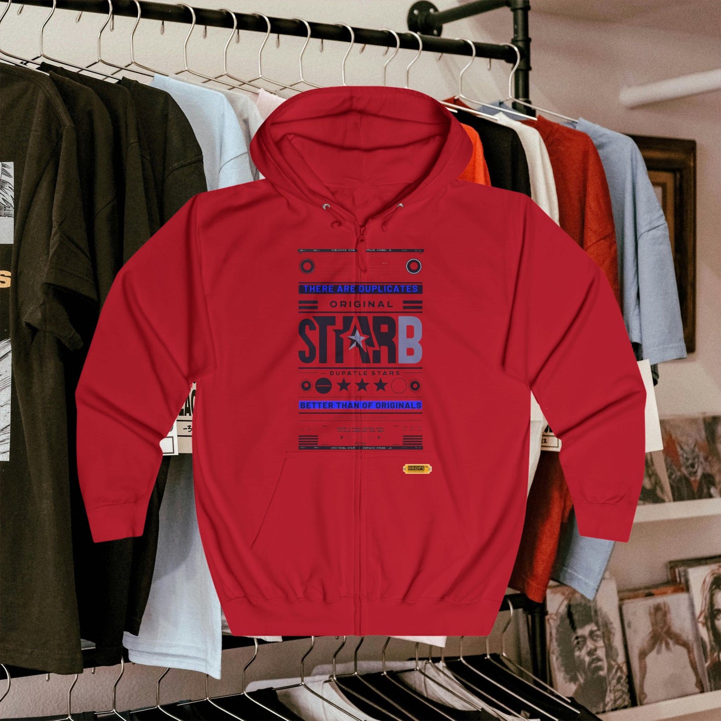 Unisex Full Zip Hoodie_ 22 June 2025_ Limited Edition, Casual Wear in Street Style by WesternWaves: