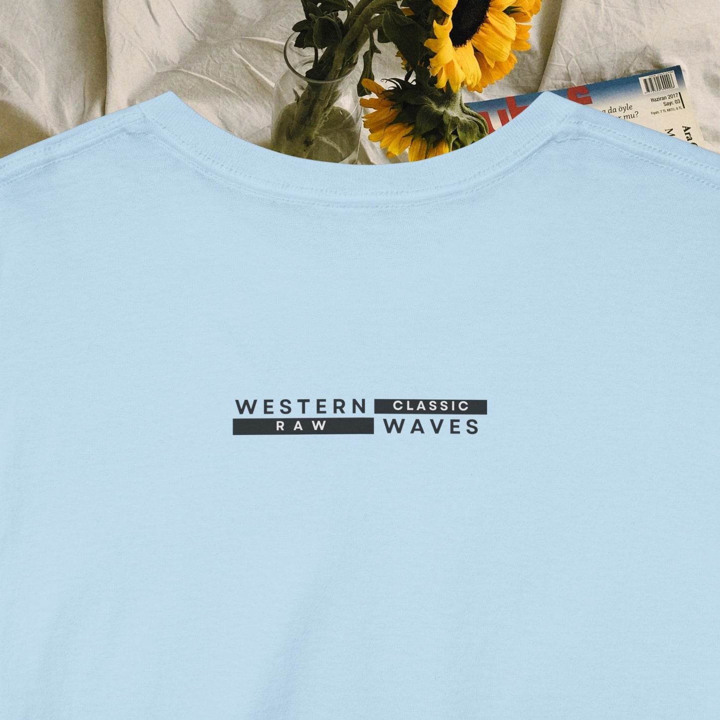 Unisex Heavy Cotton Tee_ 20 July 2025_ Limited Edition Unique Summer Wear_ by WesternWaves: