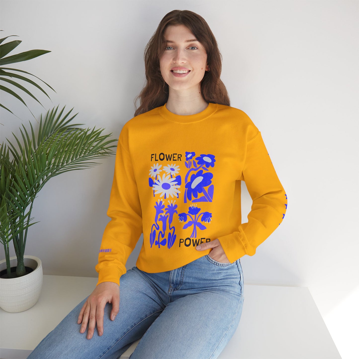 Unisex Heavy Blend™ Crewneck Sweatshirt_ N3+ Series UHBCSS PT2WW030_ Limited Edition Pure Luxury By WesternWaves: