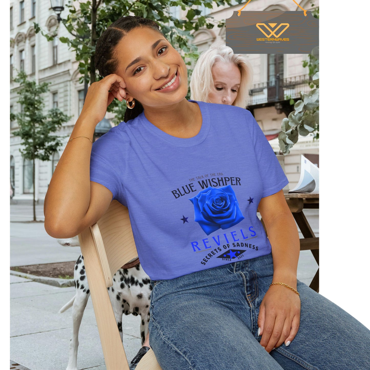 Unisex Softstyle T-Shirt_ N3+ Series USSTS FT2WW005_ Limited Edition Redefines & Relaxation by WesternWaves: