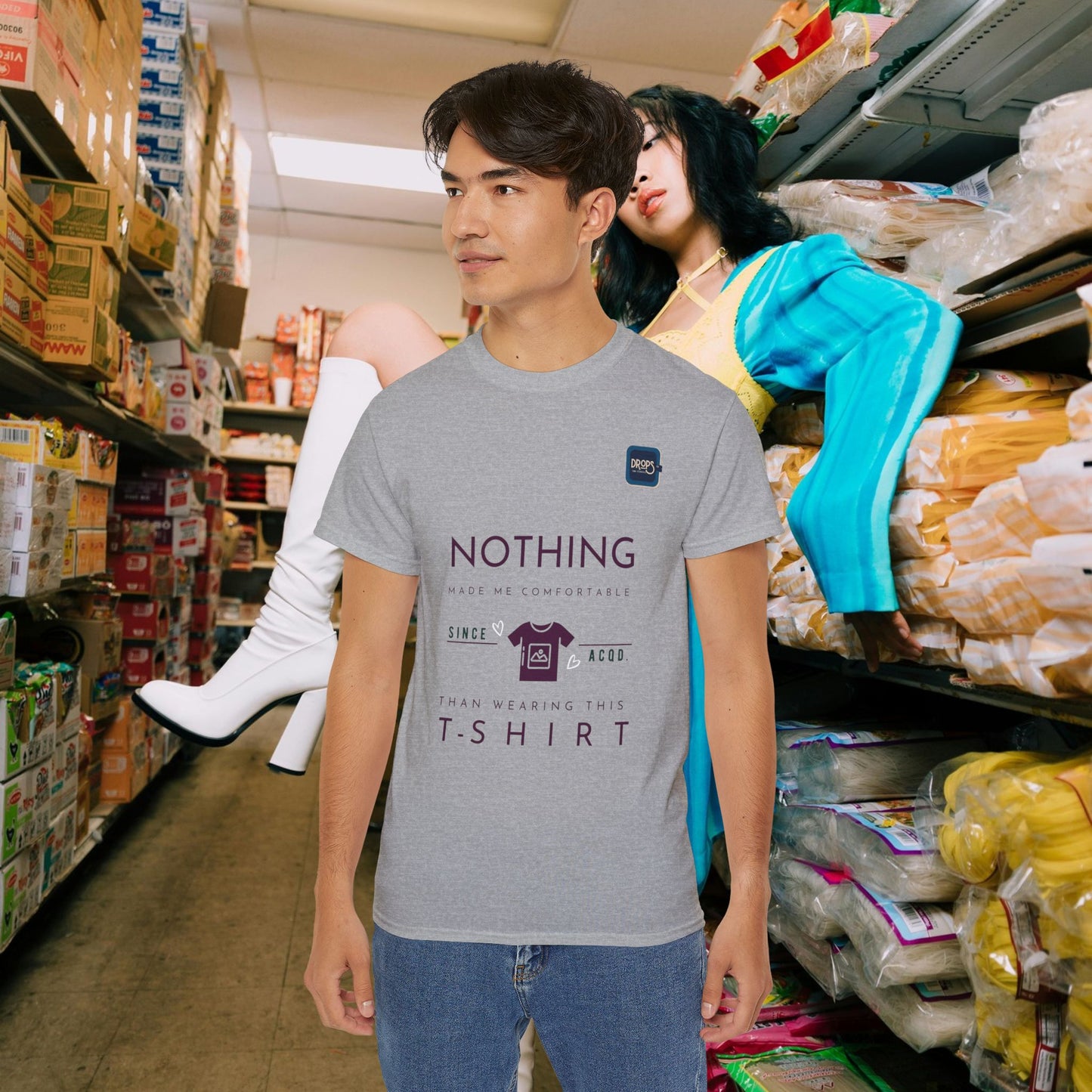 Comfort Graphic Tee_ N7+ Series CGTEE PT2WW001_ Limited Edition by WesternWaves: