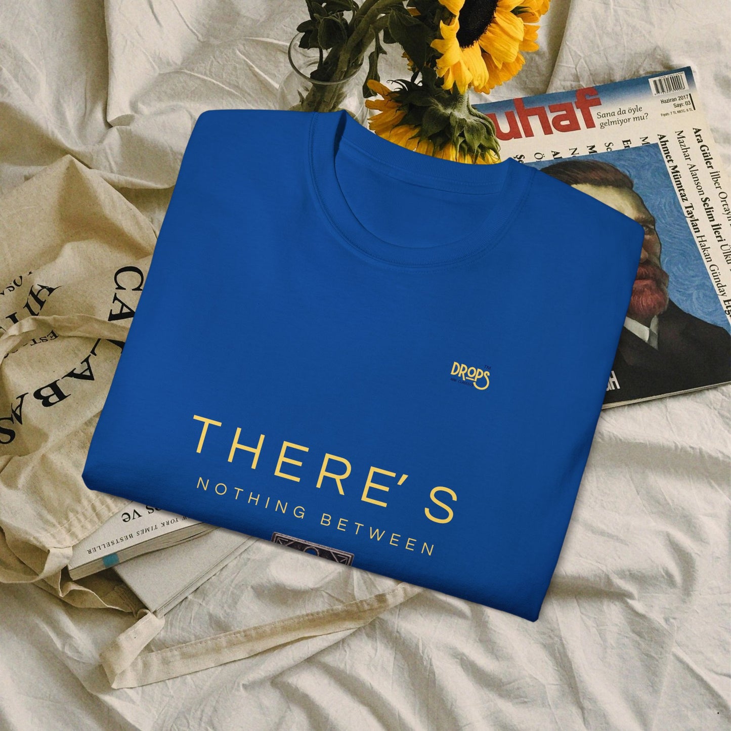 Unisex Ultra Cotton Tee - "There's Nothing Between Screens, Dreams & Fantasy" T-Shirt - Perfect for Dreamers and Creatives_ 07 May 2025_ 001