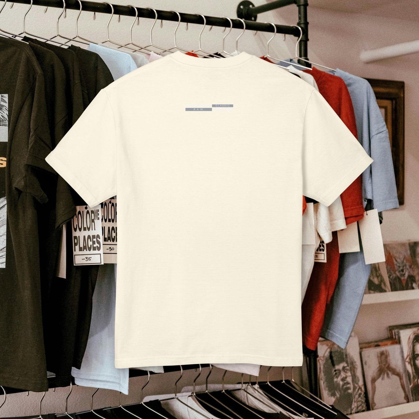 Unisex Garment-Dyed Heavyweight Cotton Tee_ N2* Series USGDHWCTEE PT2WW003_ Limited Edition Statement of Style by WesternWaves: