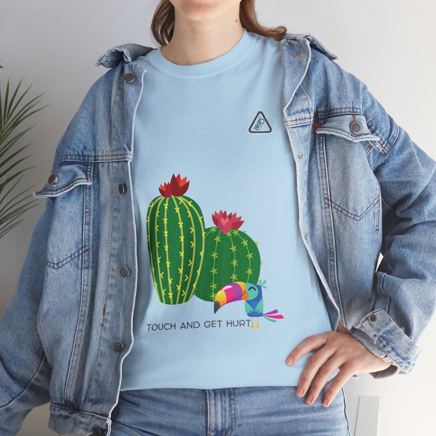 Unisex Heavy Cotton Tee_ Crafted from premium 100% cotton_ N2 Series UHCT PT2WW001_ Limited Edition Comfort & Durability by WesternWaves: