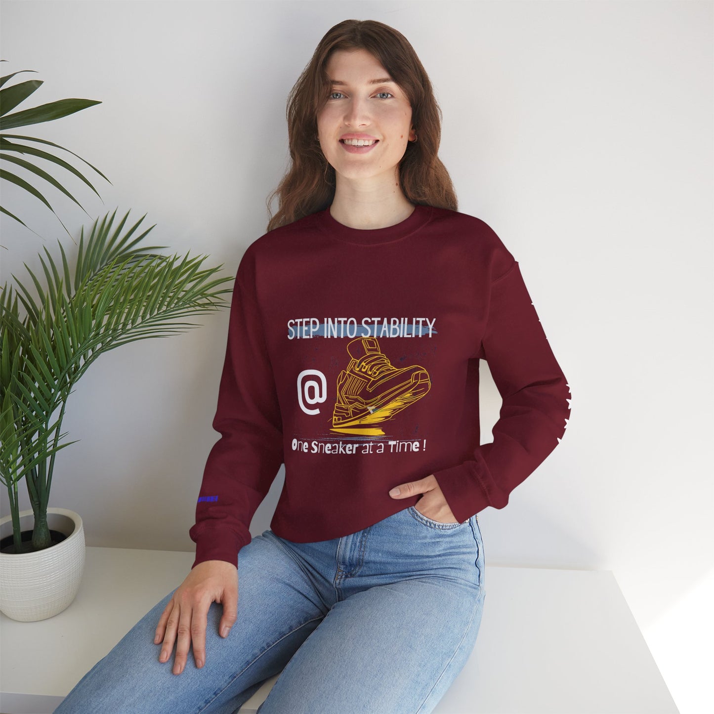 Unisex Heavy Blend™ Crewneck Sweatshirt_ N3+ Series UHBCSS PT2WW033_ Limited Edition Pure Luxury By WesternWaves:
