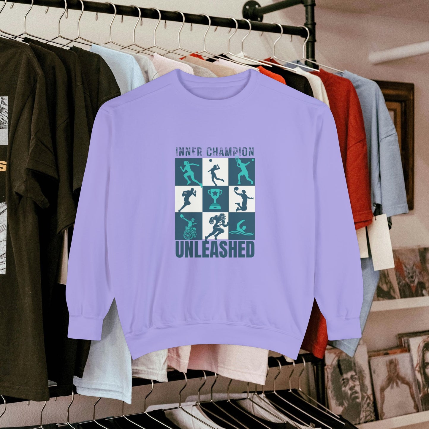 Unisex Garment-Dyed Sweatshirt