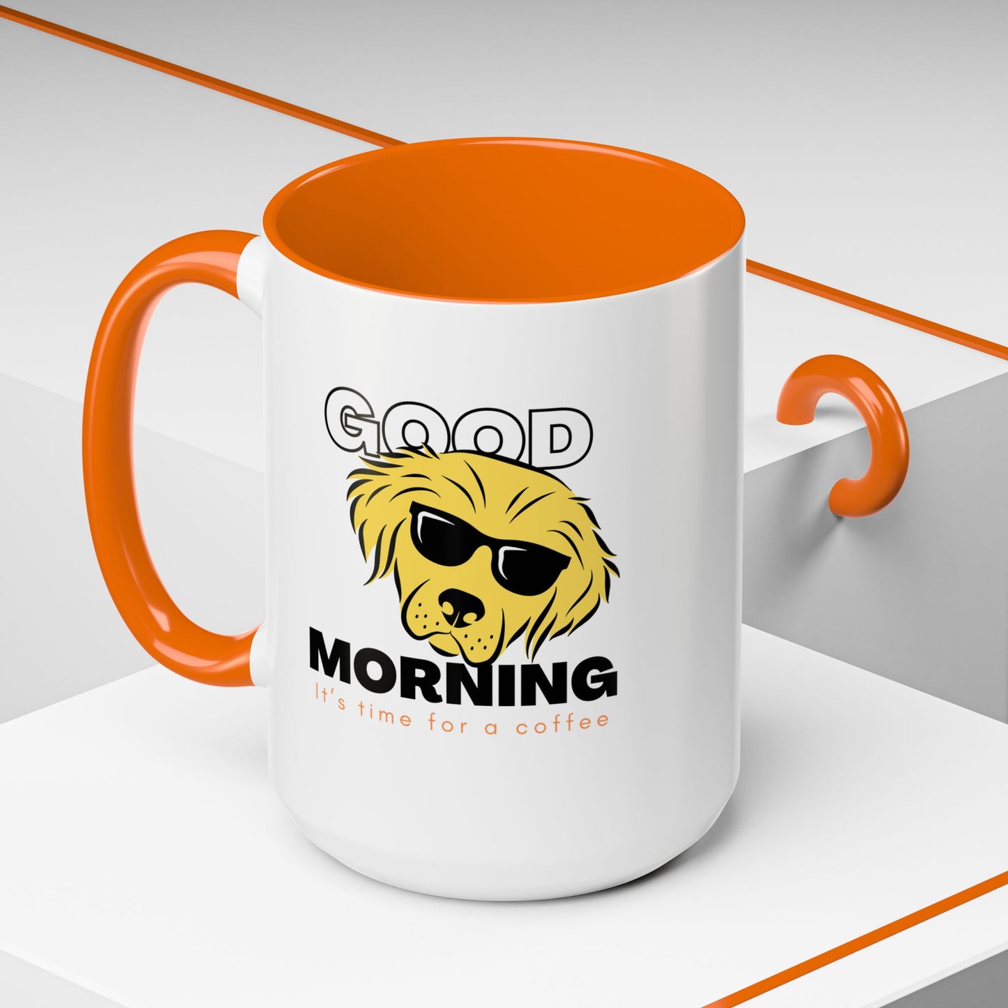 Accent Coffee Mug (11, 15oz)_ N+ Series ACMUG PT2WW012_ Limited Edition Mug by WesternWaves