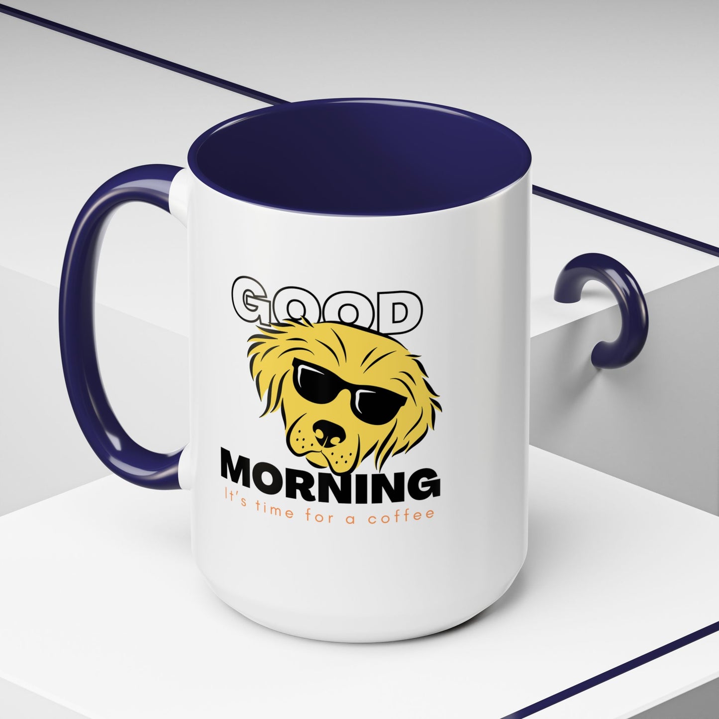 Accent Coffee Mug (11, 15oz)_ N+ Series ACMUG PT2WW012_ Limited Edition Mug by WesternWaves