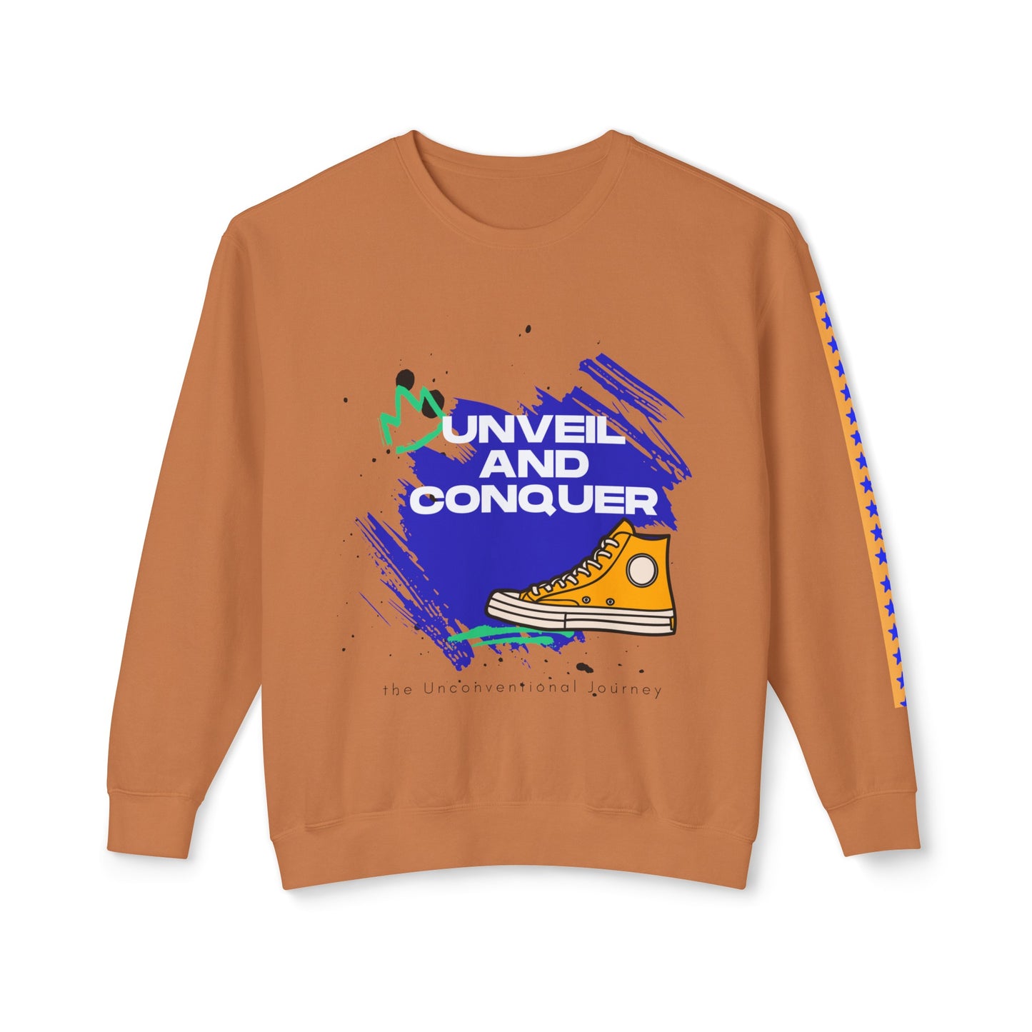 Unisex Lightweight Crewneck Sweatshirt_ N2+ Series ULWCSS PT2WW003_ Limited Edition Unparalleled Quality by WesternWaves:
