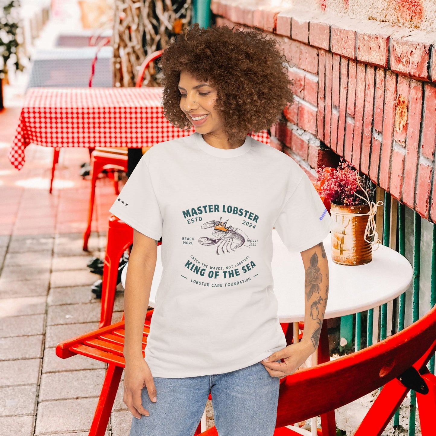 Unisex Heavy Cotton Tee_ Crafted from premium 100% cotton_ N2+ Series UHCT PT2WW007_ Limited Edition Maximum Comfort by WesternWaves: