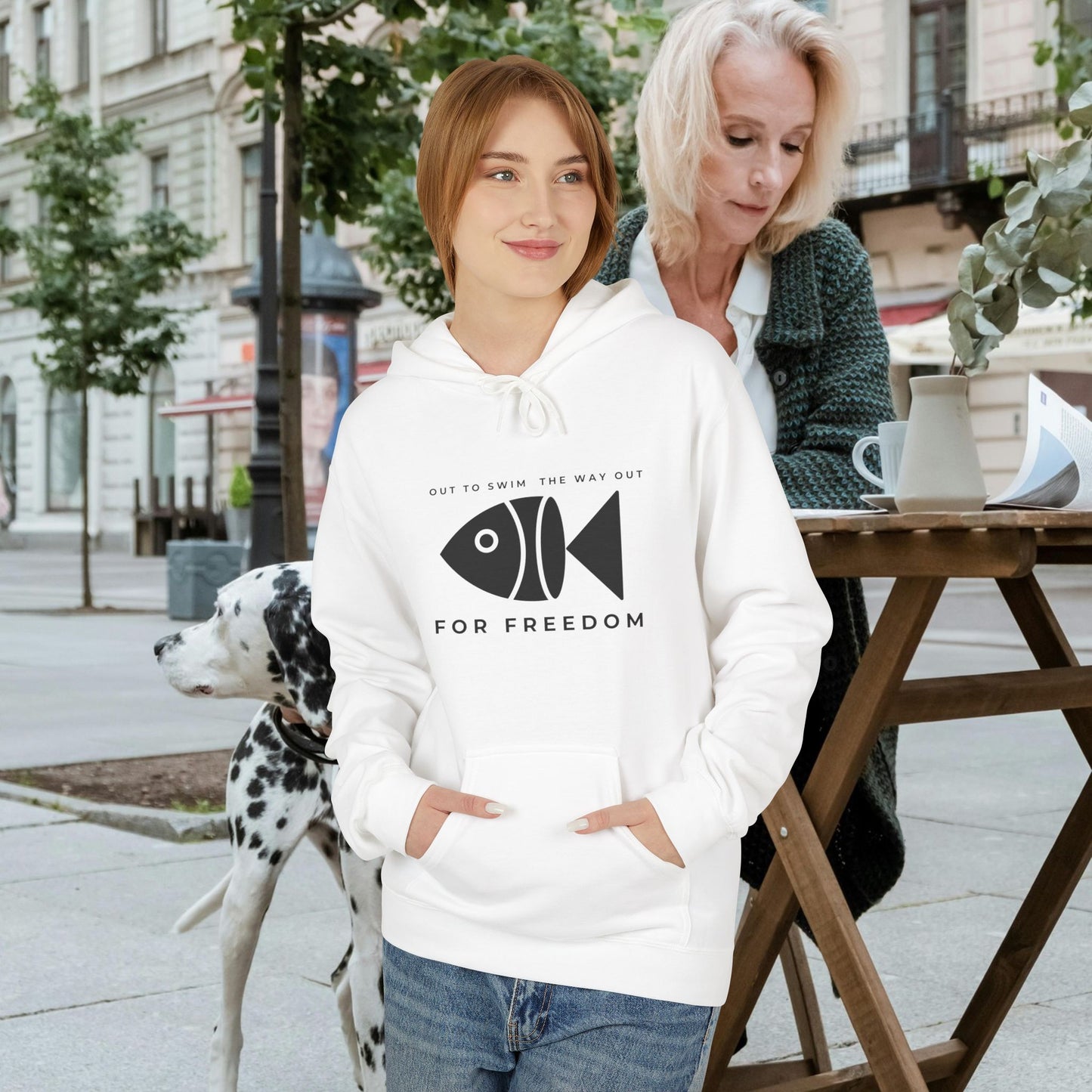 Unisex Midweight Softstyle Fleece Hoodie_ N3+ Series USMWXXFH PI2WW001_ Limited Edition by WesternWaves: