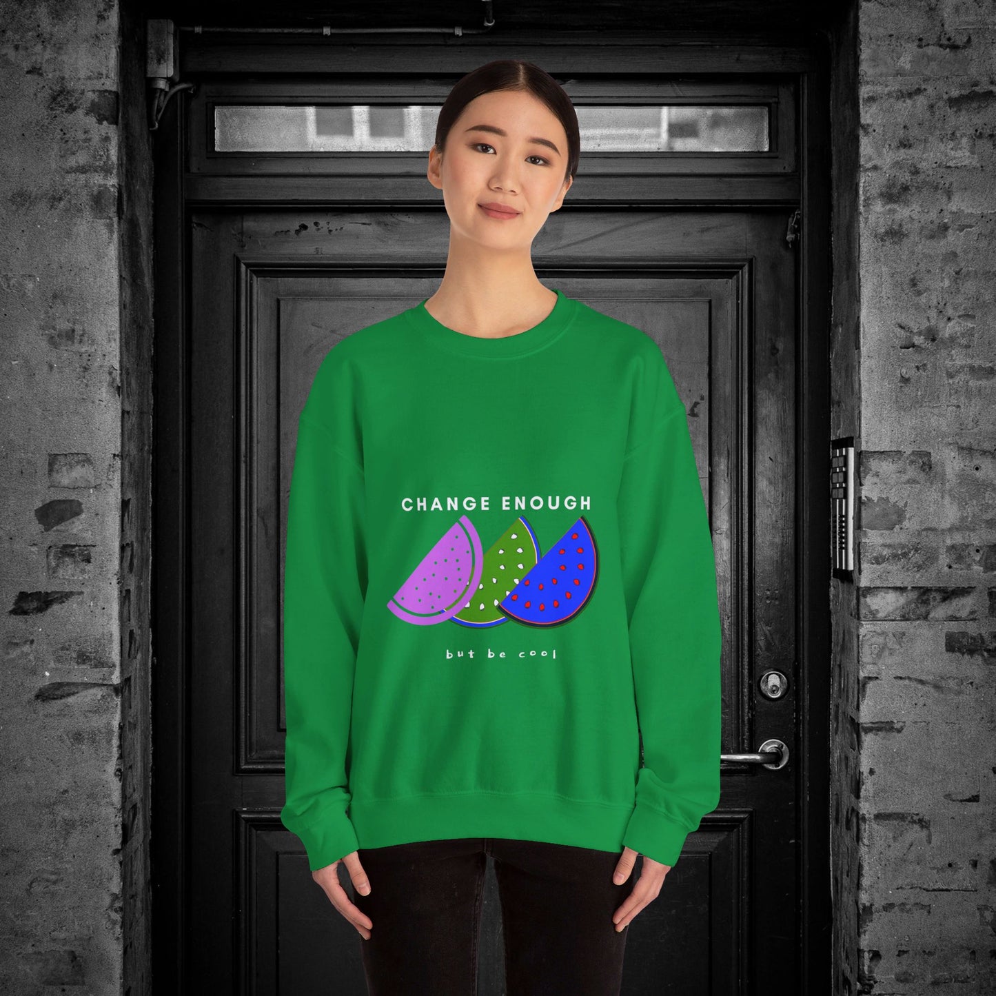 Unisex Heavy Blend™ Crewneck Sweatshirt_ N2+ Series UHBCSS PT2WW003_L imited Edition Pure Luxury for Every Occasion by WesternWaves: