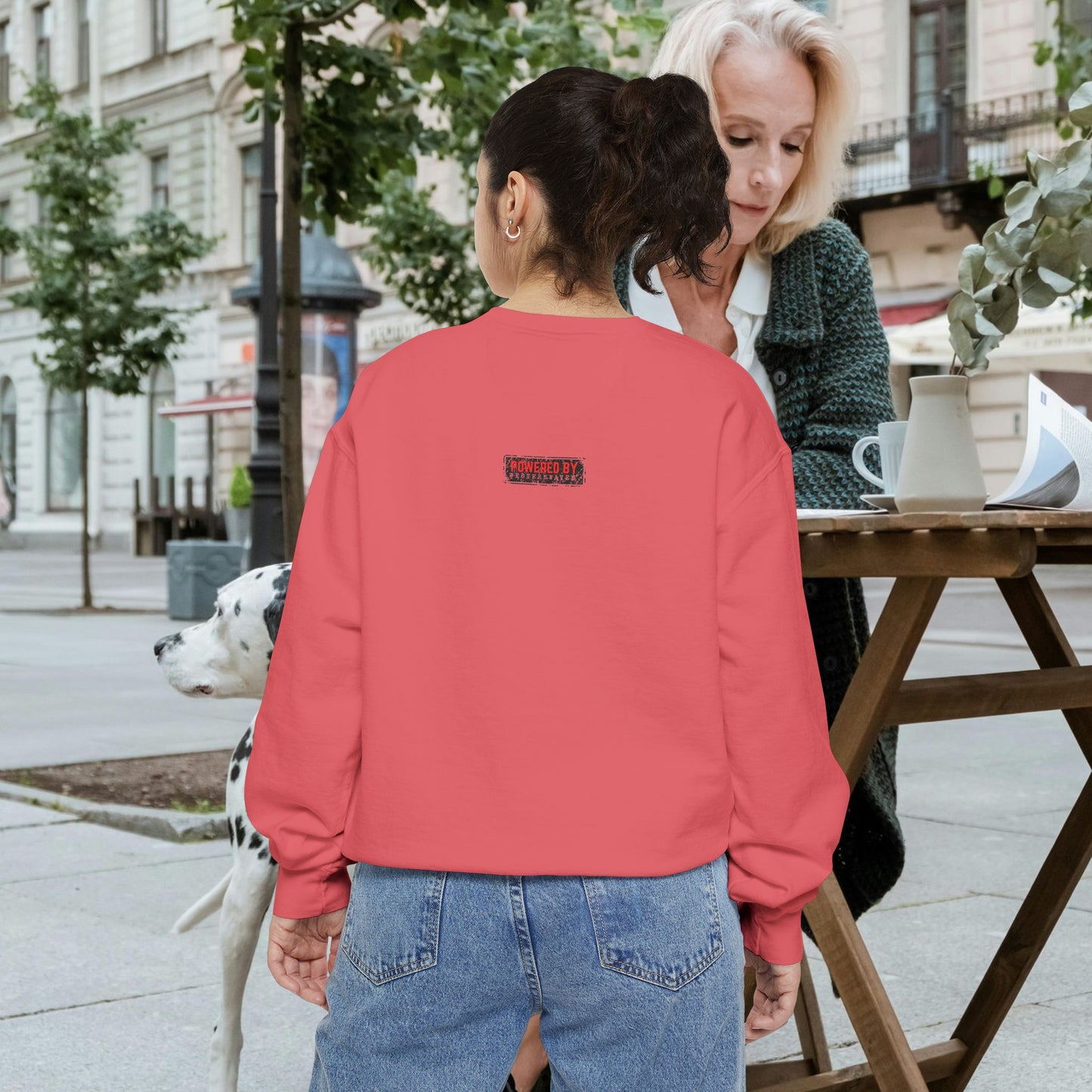 Unisex Garment-Dyed Sweatshirt_ N2 Series USGDSS PT2WW002_ Limited Edition Masterpiece of ‘ZeztZ’ Sports Brand _ Luxury & Casual Comfort by WesternWaves: